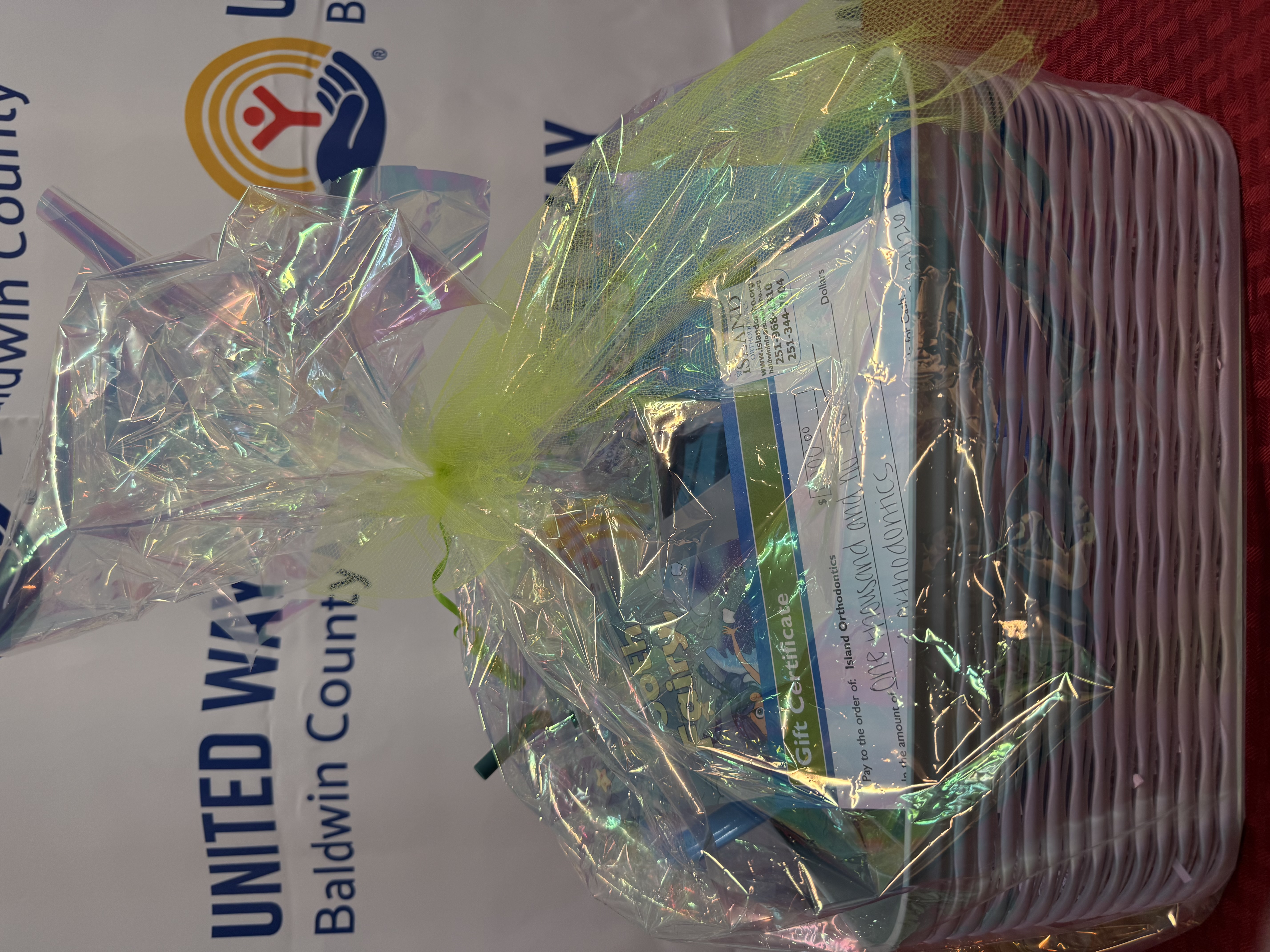 Island Orthodontics Gift Basket