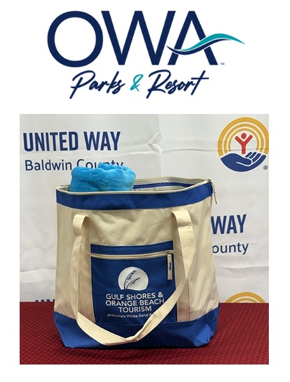 OWA Combo Tropic Falls One Day Family 4-pack and Alabama Tourism Gift Bag