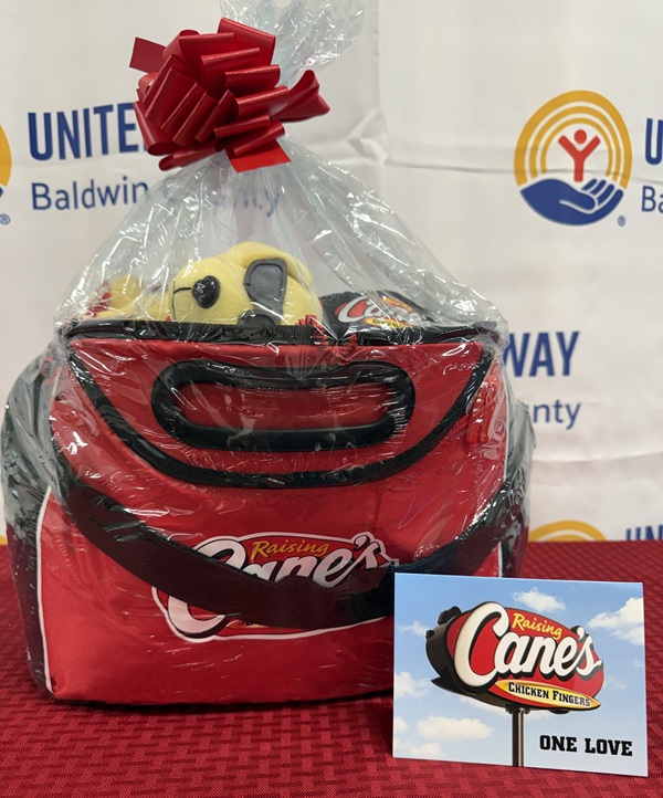 Cane's Gift Basket and $20 Gift Card