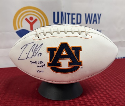Auburn Football Signed by Jason Campbell